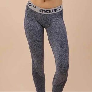 M Gymshark flex legging in navy/grey
